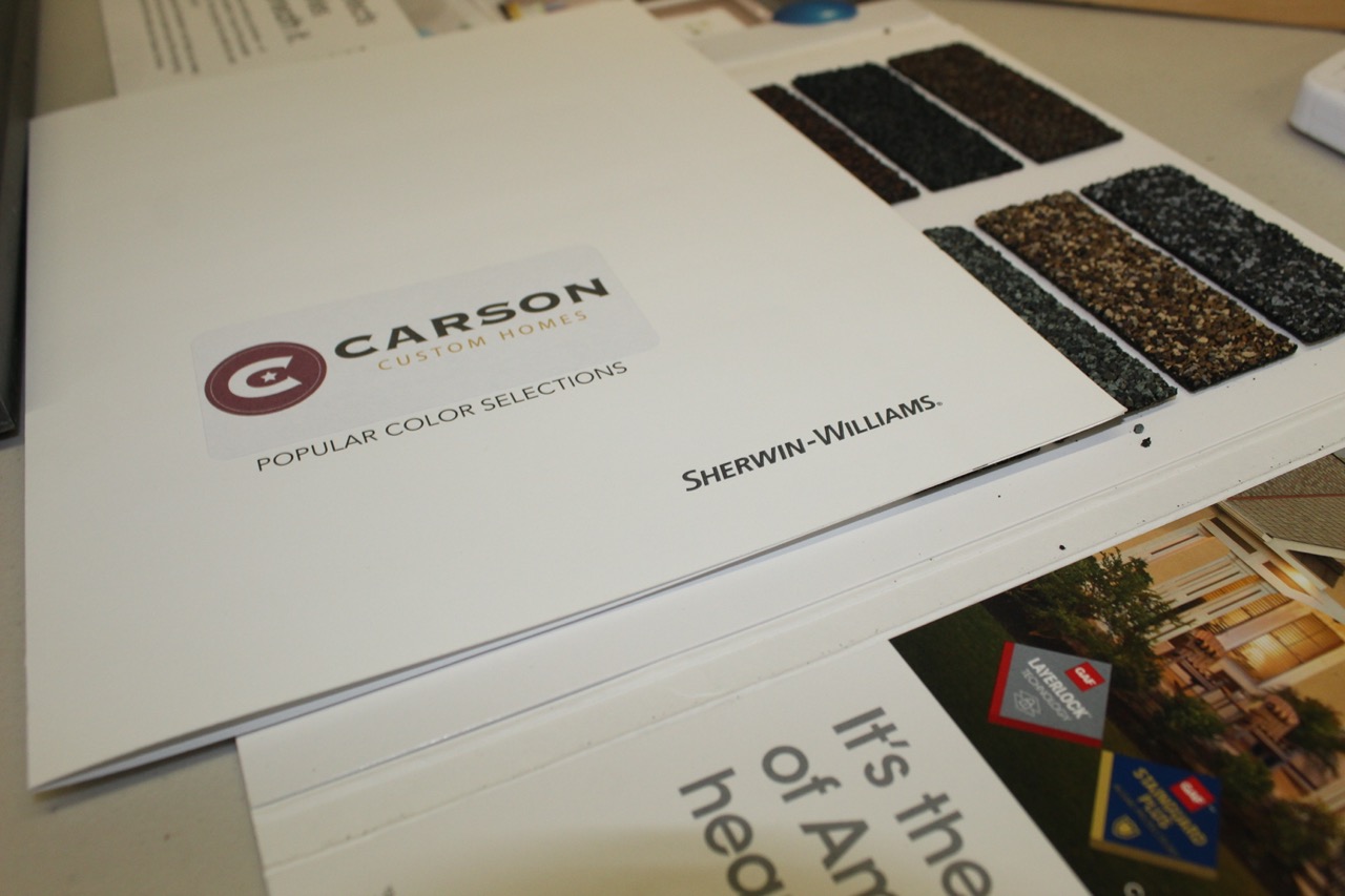 Carson Custom Homes Remodeling San Antonio - Painting Selections